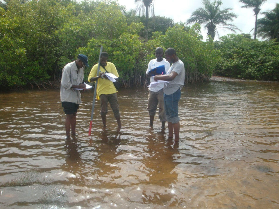 Site selection Nuimi NP Gambia 2014